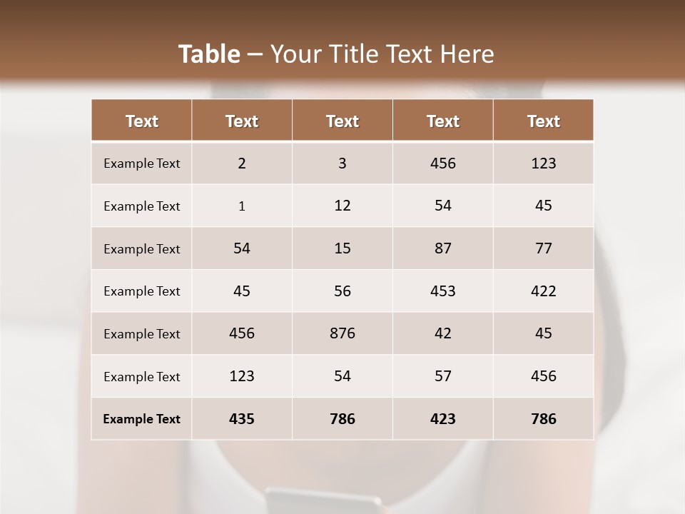 A Woman Laying In Bed Looking At Her Cell Phone PowerPoint Template