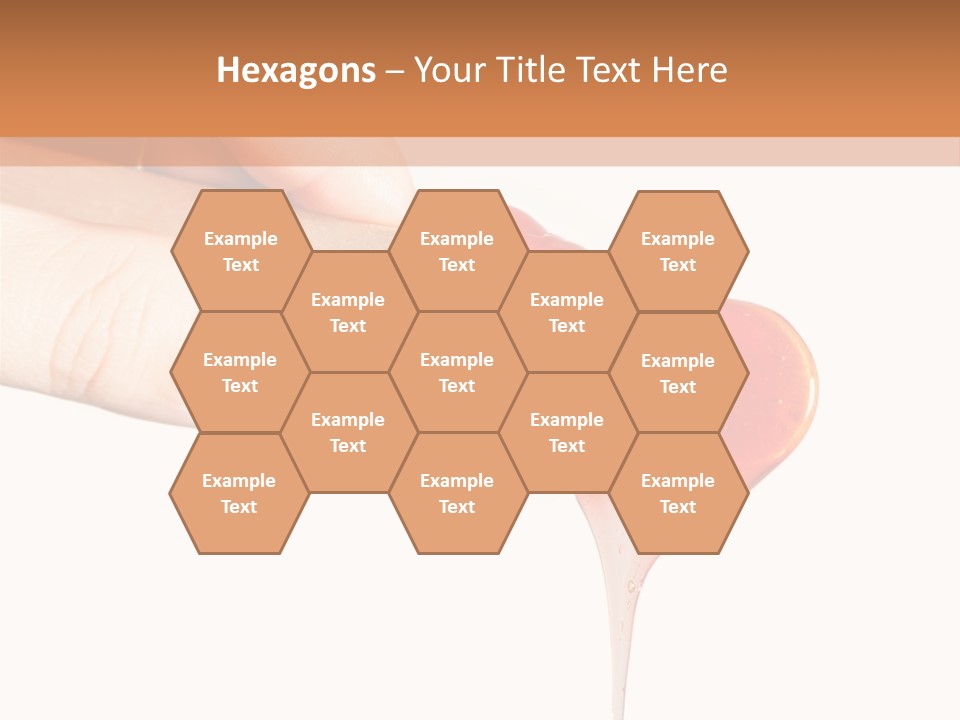 A Woman Is Holding A Spoon With A Red Substance On It PowerPoint Template