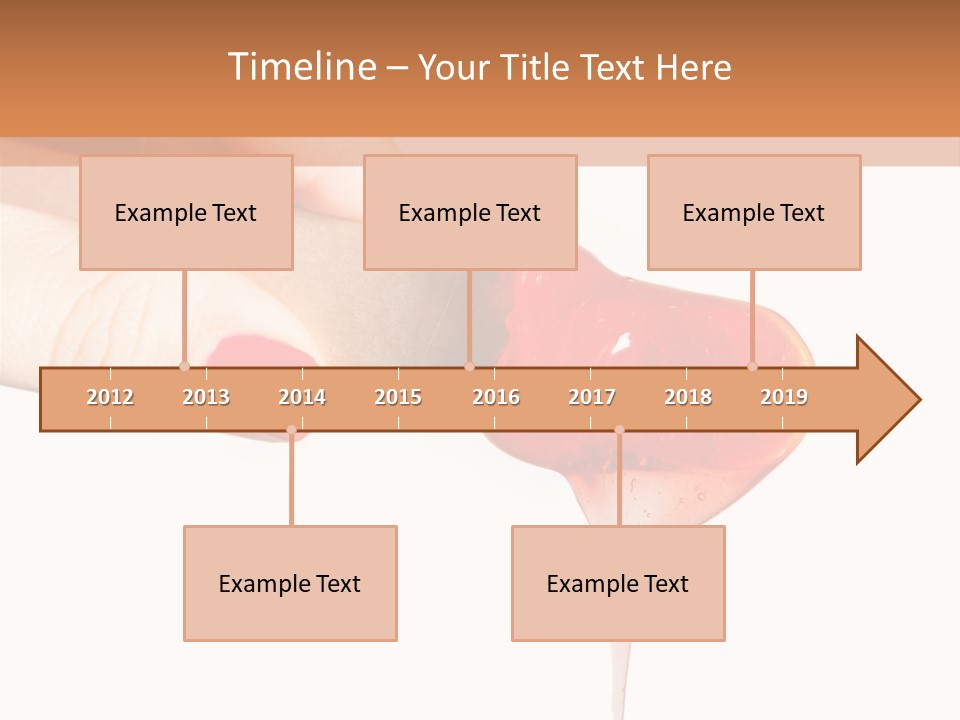 A Woman Is Holding A Spoon With A Red Substance On It PowerPoint Template
