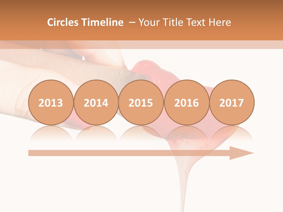 A Woman Is Holding A Spoon With A Red Substance On It PowerPoint Template