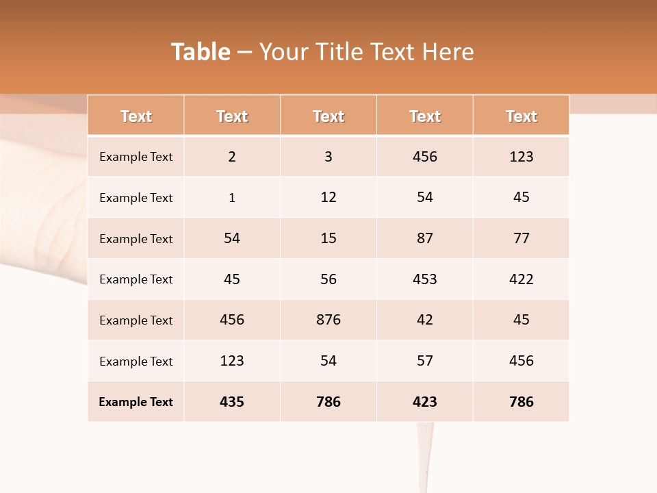 A Woman Is Holding A Spoon With A Red Substance On It PowerPoint Template