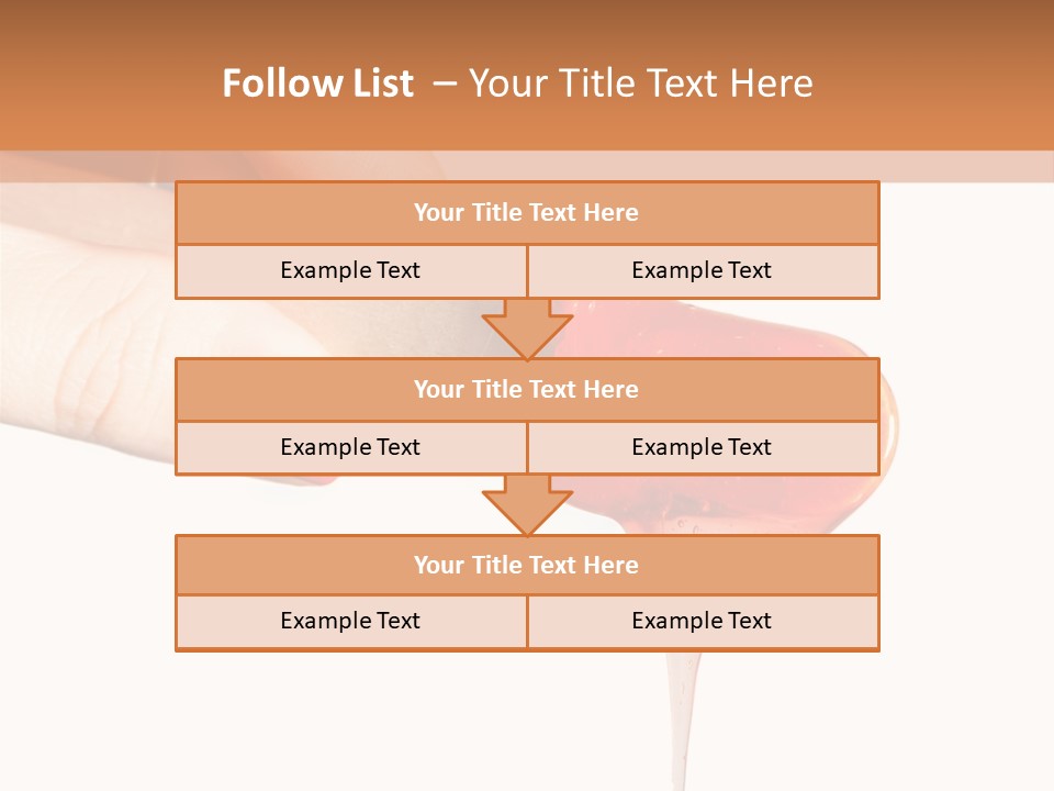 A Woman Is Holding A Spoon With A Red Substance On It PowerPoint Template