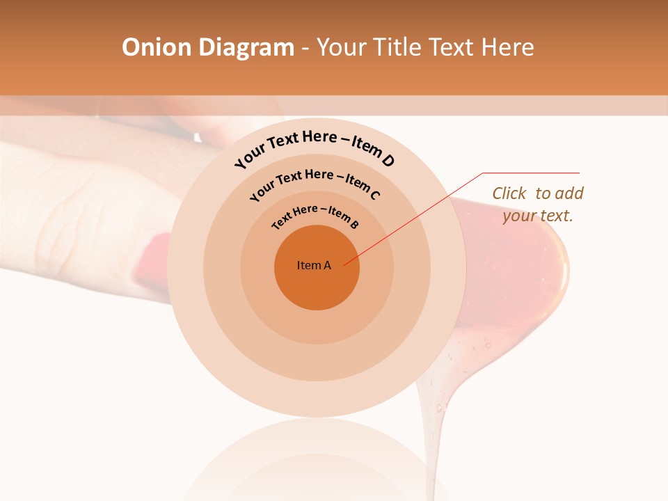 A Woman Is Holding A Spoon With A Red Substance On It PowerPoint Template