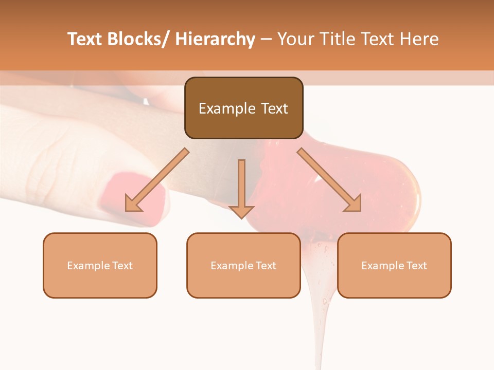 A Woman Is Holding A Spoon With A Red Substance On It PowerPoint Template