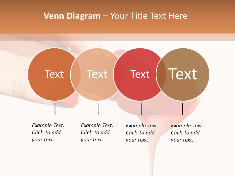 A Woman Is Holding A Spoon With A Red Substance On It PowerPoint Template