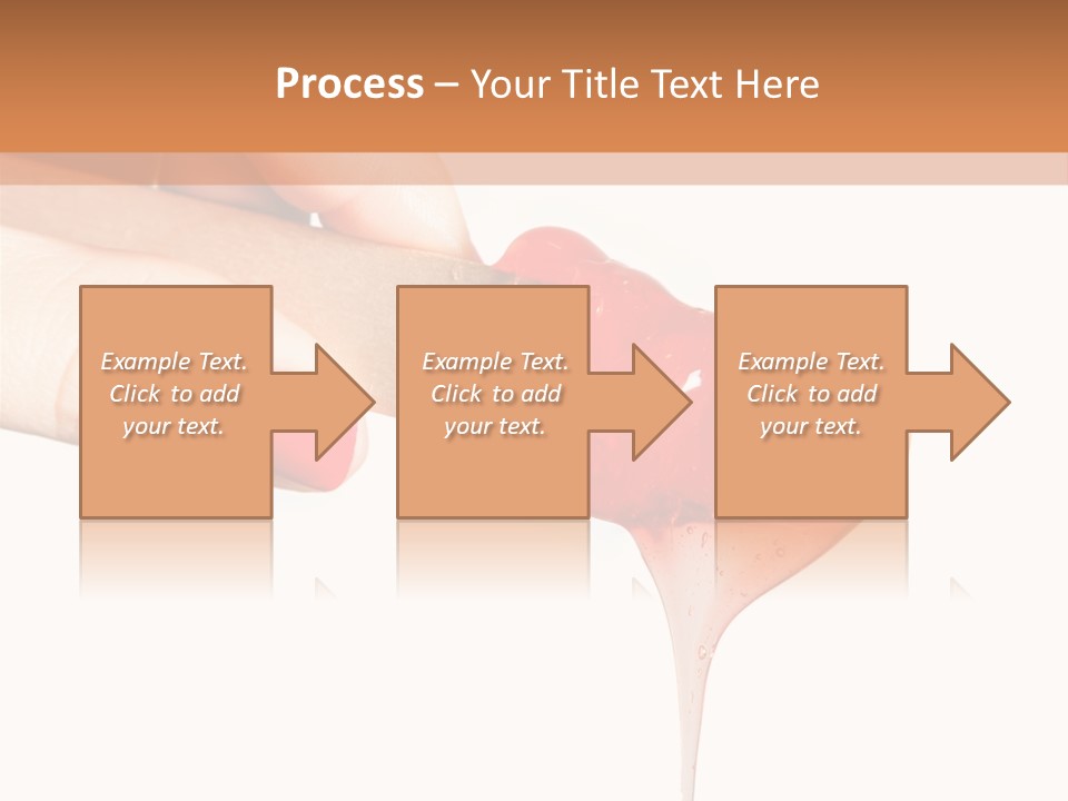 A Woman Is Holding A Spoon With A Red Substance On It PowerPoint Template