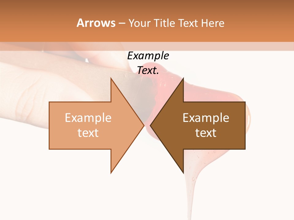 A Woman Is Holding A Spoon With A Red Substance On It PowerPoint Template