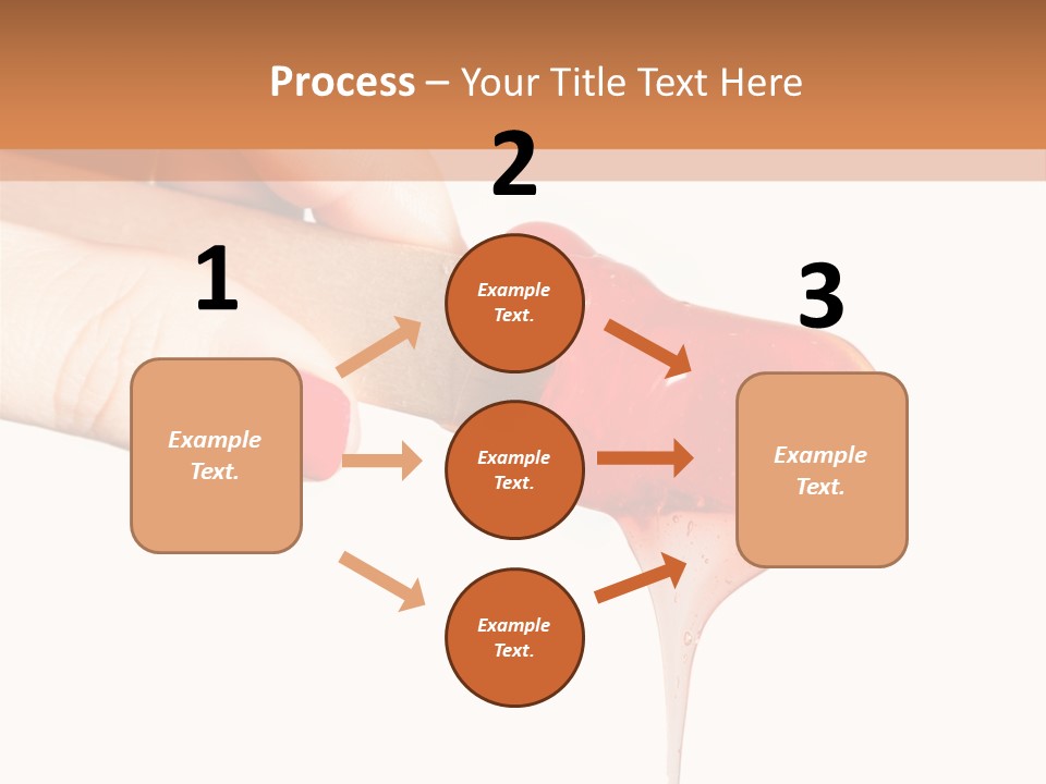 A Woman Is Holding A Spoon With A Red Substance On It PowerPoint Template