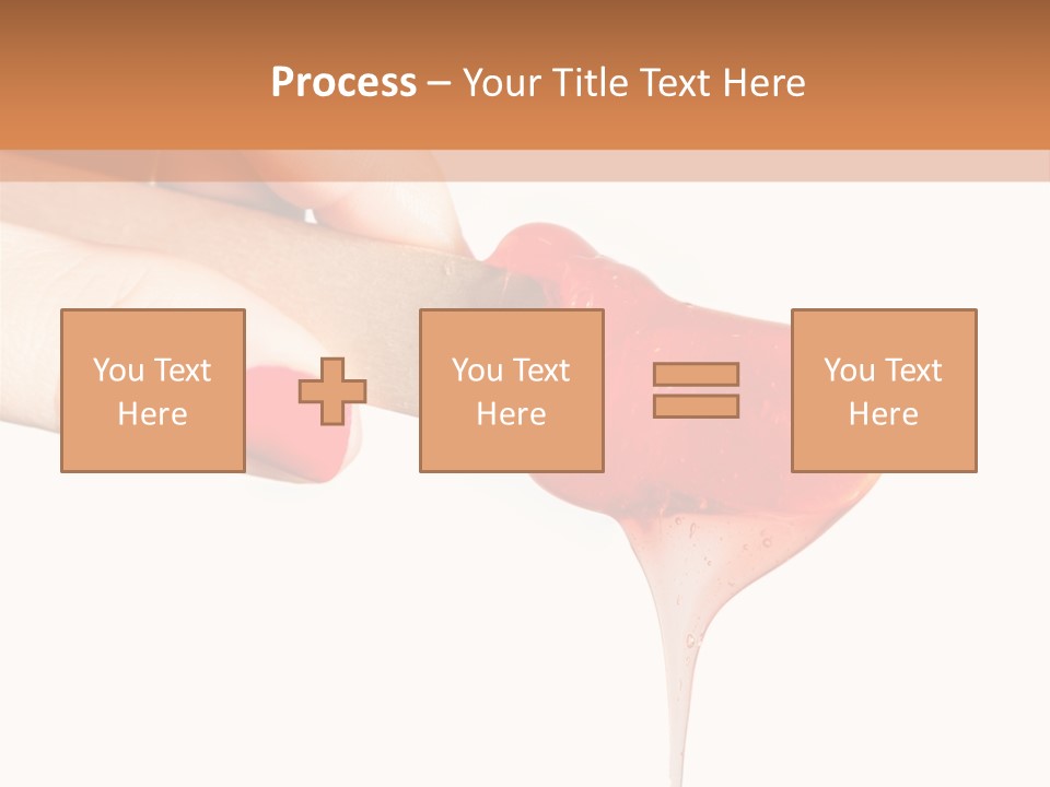 A Woman Is Holding A Spoon With A Red Substance On It PowerPoint Template