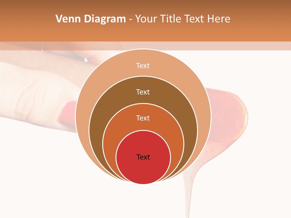 A Woman Is Holding A Spoon With A Red Substance On It PowerPoint Template