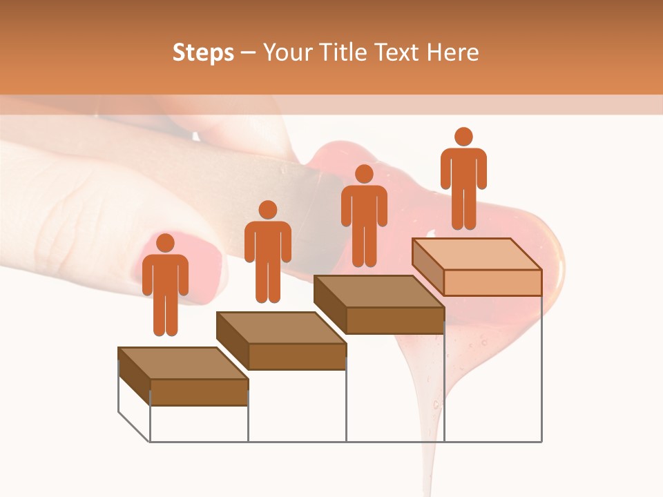 A Woman Is Holding A Spoon With A Red Substance On It PowerPoint Template