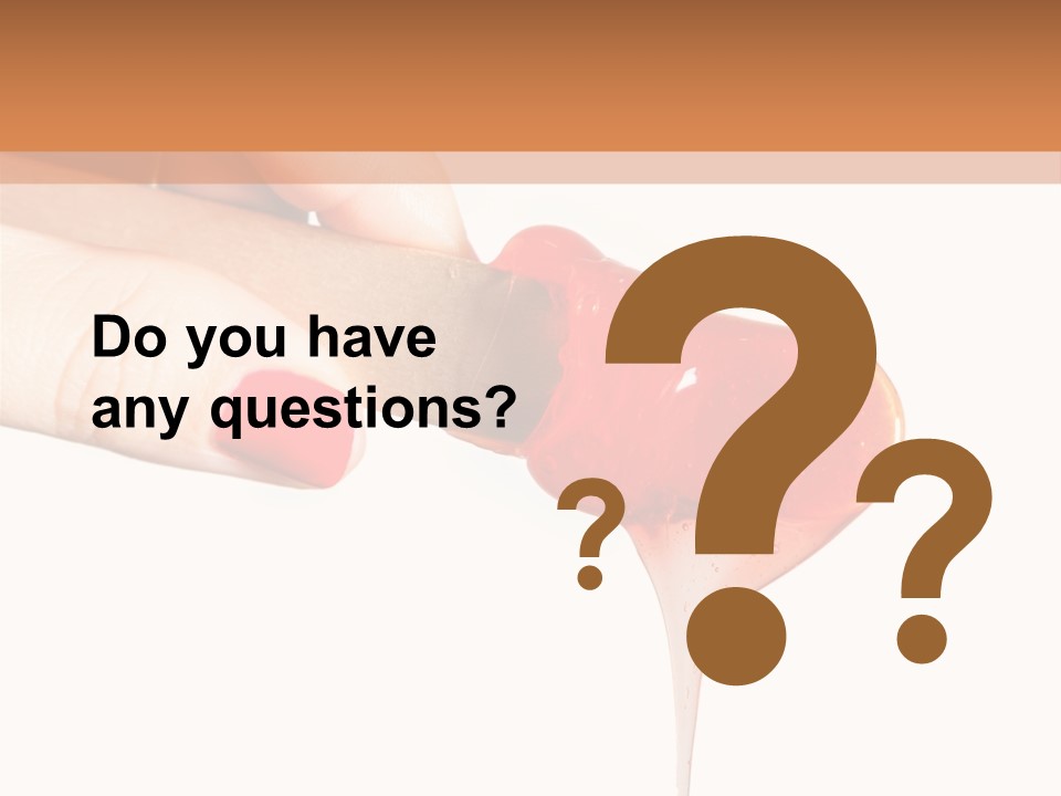 A Woman Is Holding A Spoon With A Red Substance On It PowerPoint Template