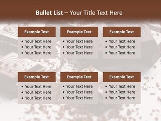 A Pile Of Chocolate Pieces With A Bite Taken Out Of It PowerPoint Template