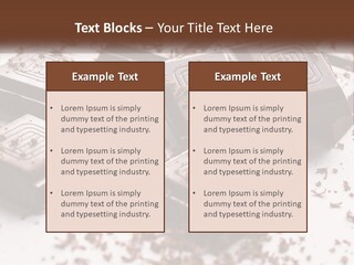 A Pile Of Chocolate Pieces With A Bite Taken Out Of It PowerPoint Template