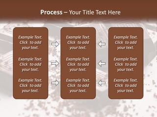 A Pile Of Chocolate Pieces With A Bite Taken Out Of It PowerPoint Template