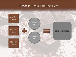 A Pile Of Chocolate Pieces With A Bite Taken Out Of It PowerPoint Template