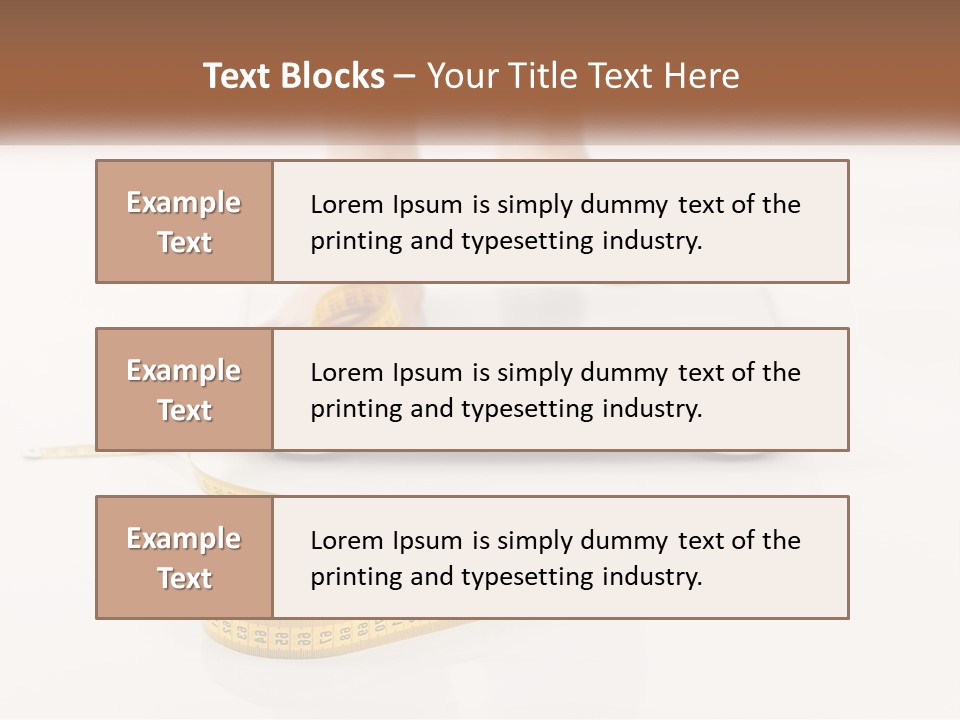 A Person Standing On A Scale With A Measuring Tape PowerPoint Template