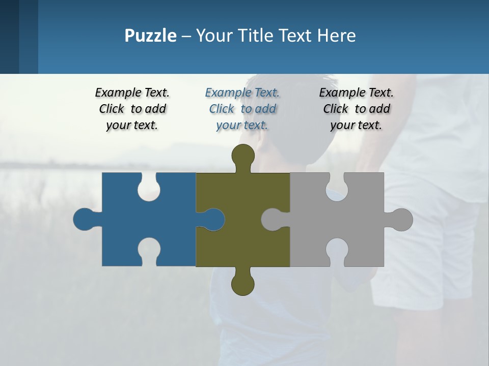 A Young Boy Holding The Hand Of An Adult PowerPoint Template