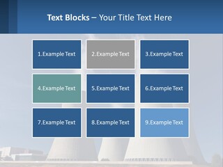 A Power Plant With Smoke Coming Out Of It PowerPoint Template