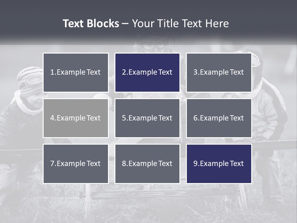 A Group Of Children Sitting On Top Of A Wooden Bench PowerPoint Template