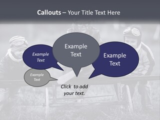 A Group Of Children Sitting On Top Of A Wooden Bench PowerPoint Template