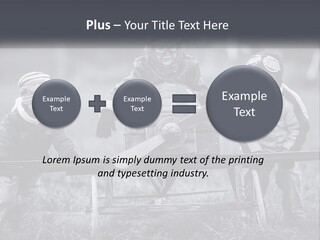 A Group Of Children Sitting On Top Of A Wooden Bench PowerPoint Template