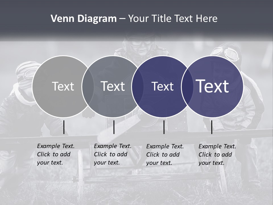 A Group Of Children Sitting On Top Of A Wooden Bench PowerPoint Template