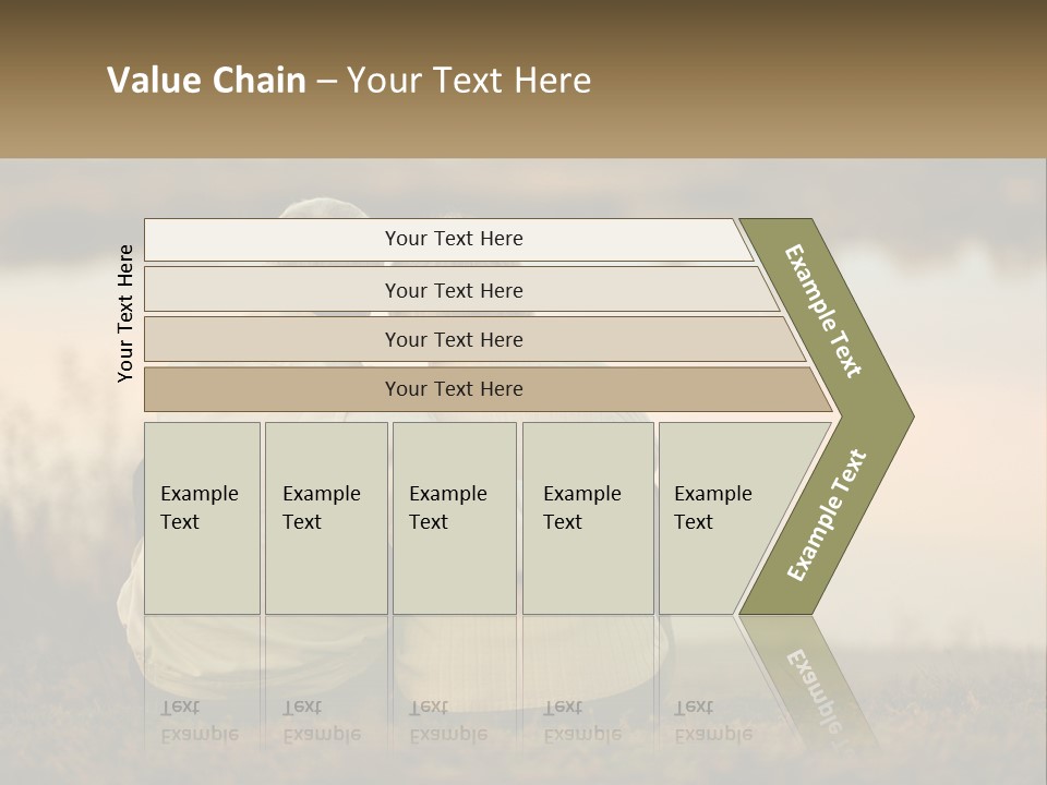 A Couple Of People Sitting Next To Each Other PowerPoint Template