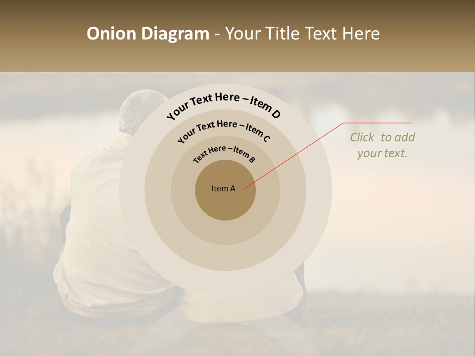 A Couple Of People Sitting Next To Each Other PowerPoint Template