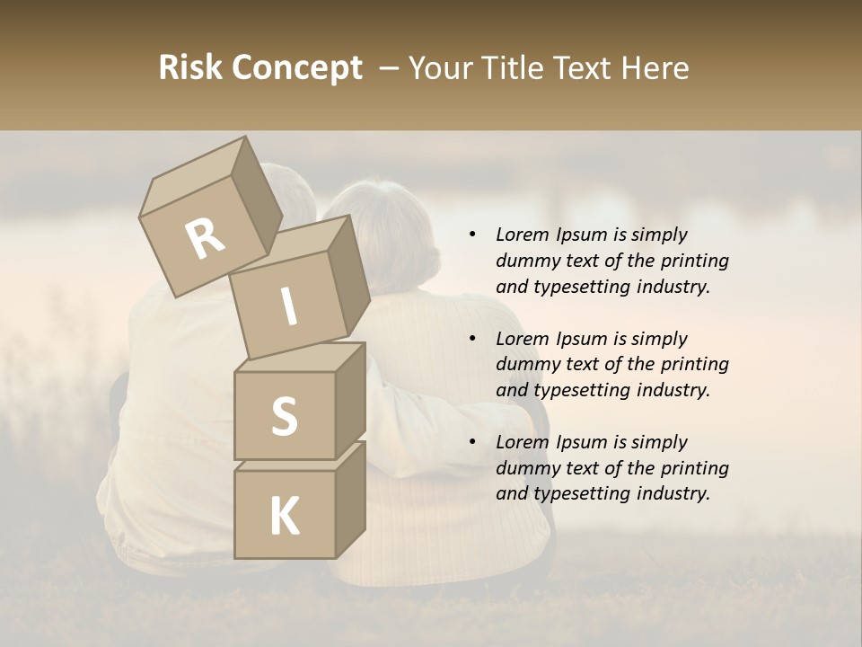 A Couple Of People Sitting Next To Each Other PowerPoint Template