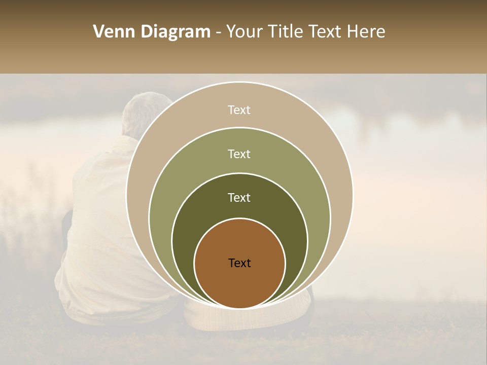 A Couple Of People Sitting Next To Each Other PowerPoint Template