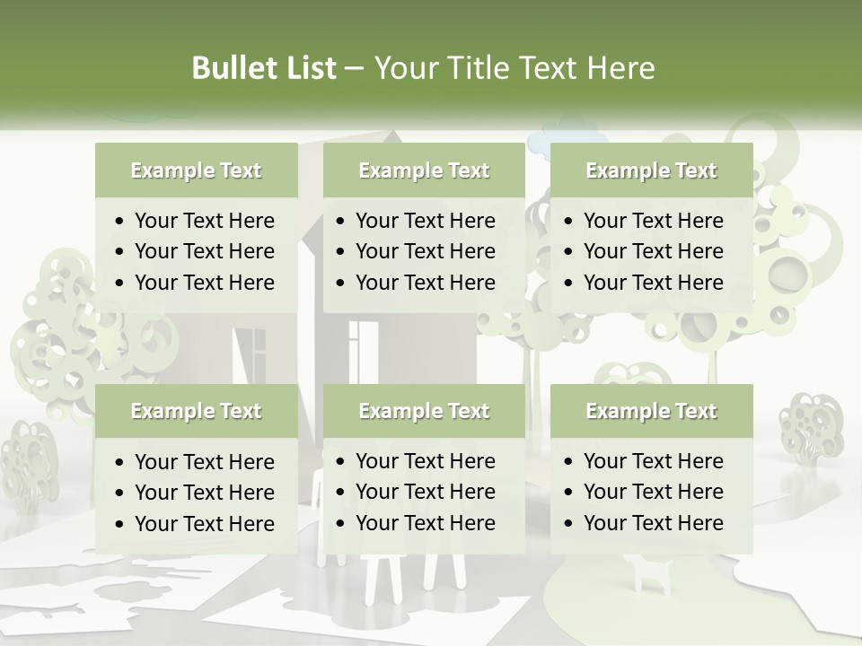 A Group Of People Standing In Front Of A House PowerPoint Template