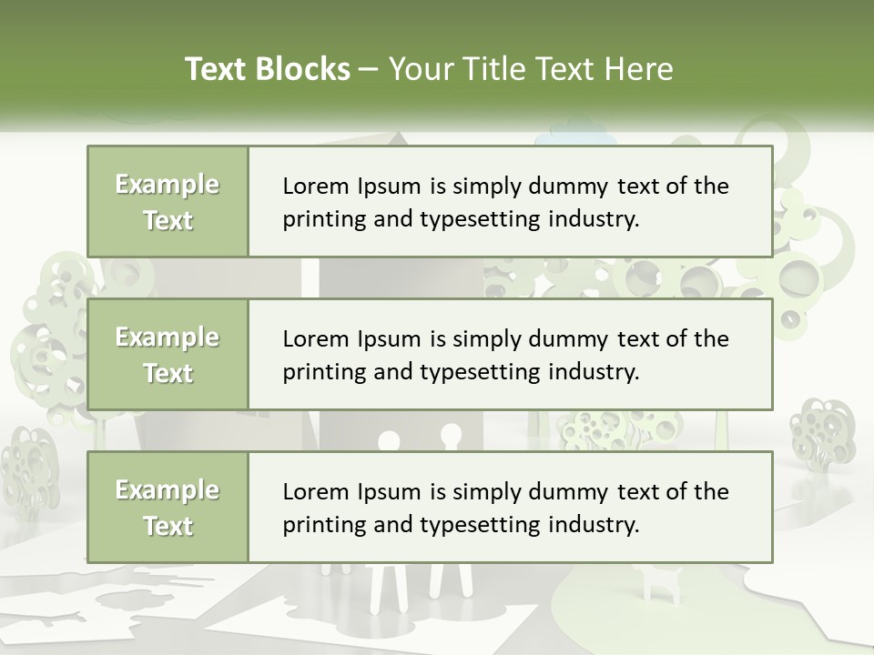 A Group Of People Standing In Front Of A House PowerPoint Template