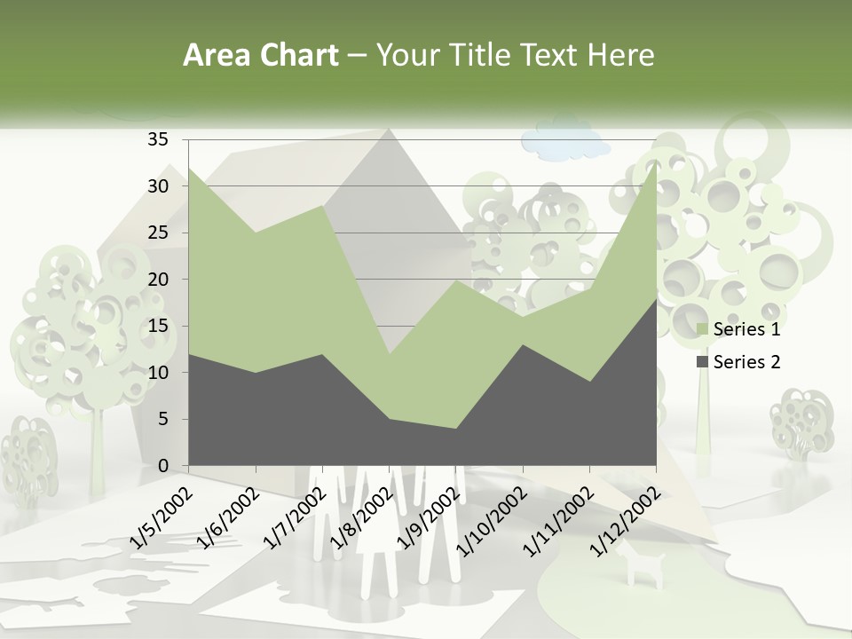 A Group Of People Standing In Front Of A House PowerPoint Template