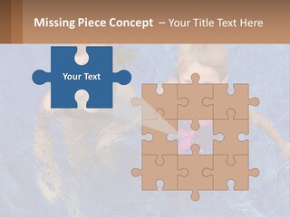 Two Children In A Swimming Pool Powerpoint Template PowerPoint Template