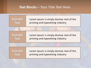 Two Children In A Swimming Pool Powerpoint Template PowerPoint Template