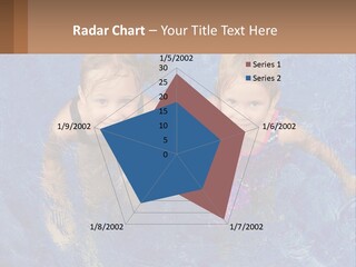 Two Children In A Swimming Pool Powerpoint Template PowerPoint Template