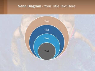 Two Children In A Swimming Pool Powerpoint Template PowerPoint Template