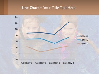 Two Children In A Swimming Pool Powerpoint Template PowerPoint Template