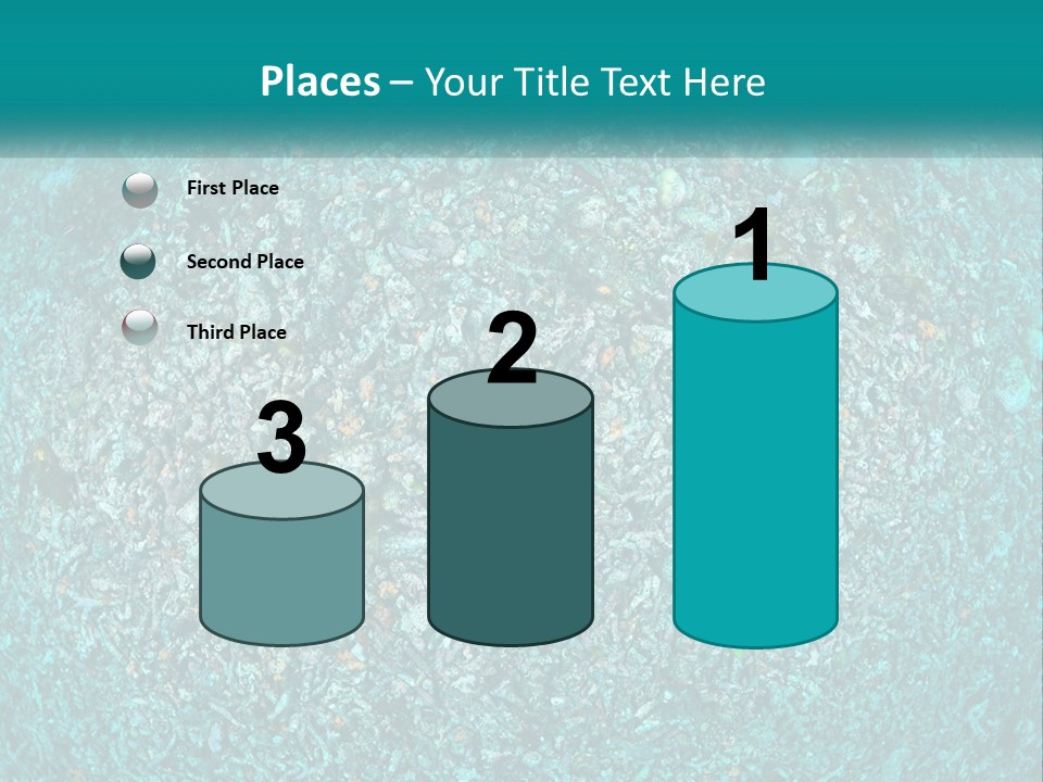 A Large Amount Of Rocks In The Ocean Powerpoint Template PowerPoint Template