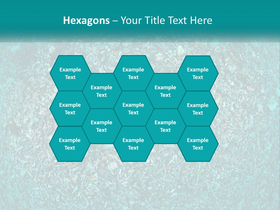 A Large Amount Of Rocks In The Ocean Powerpoint Template PowerPoint Template