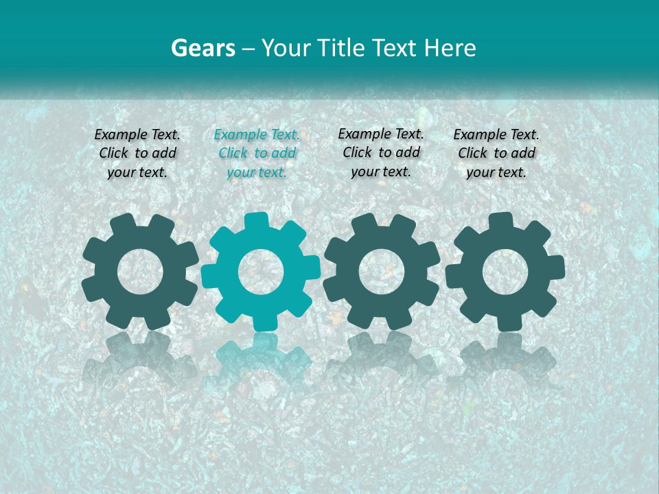 A Large Amount Of Rocks In The Ocean Powerpoint Template PowerPoint Template