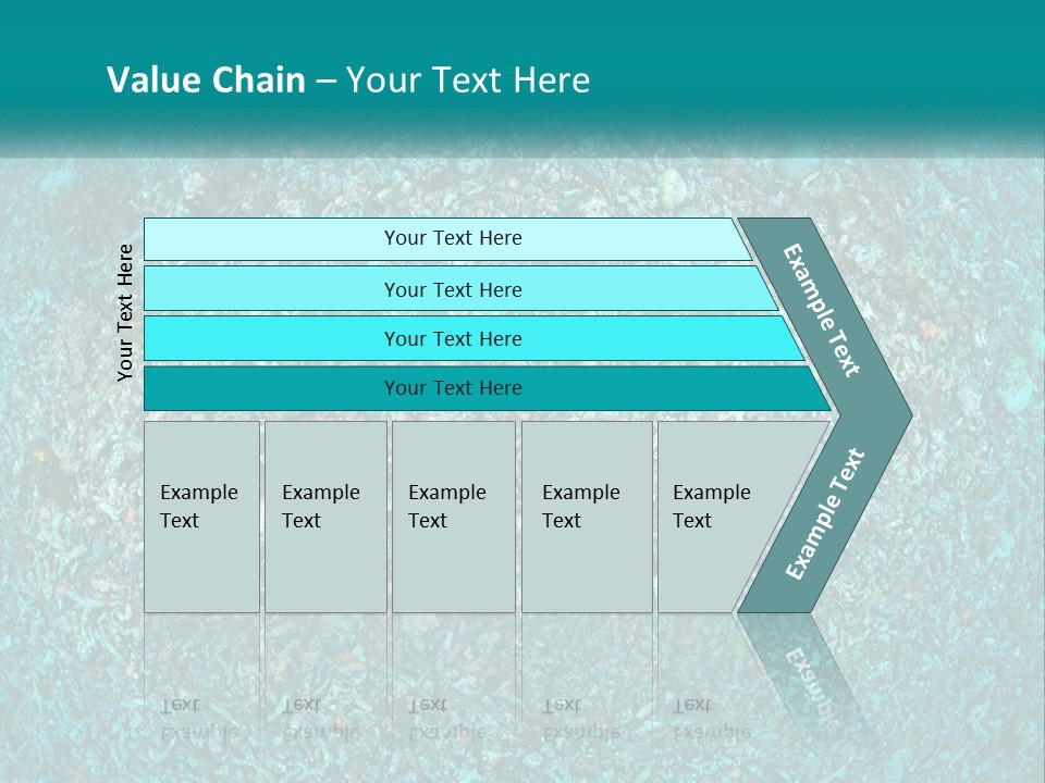 A Large Amount Of Rocks In The Ocean Powerpoint Template PowerPoint Template