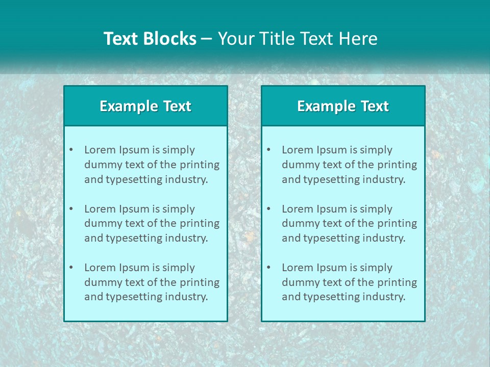 A Large Amount Of Rocks In The Ocean Powerpoint Template PowerPoint Template