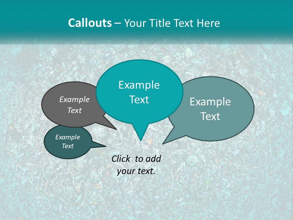 A Large Amount Of Rocks In The Ocean Powerpoint Template PowerPoint Template