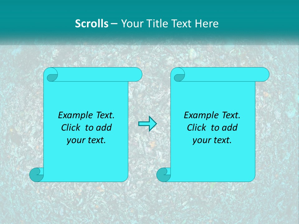 A Large Amount Of Rocks In The Ocean Powerpoint Template PowerPoint Template
