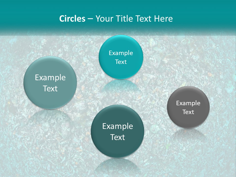 A Large Amount Of Rocks In The Ocean Powerpoint Template PowerPoint Template