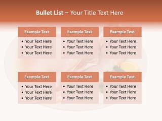 A Piece Of Raw Chicken On A Plate With Parsley PowerPoint Template