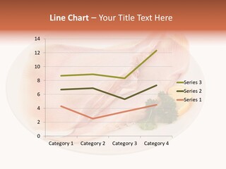 A Piece Of Raw Chicken On A Plate With Parsley PowerPoint Template