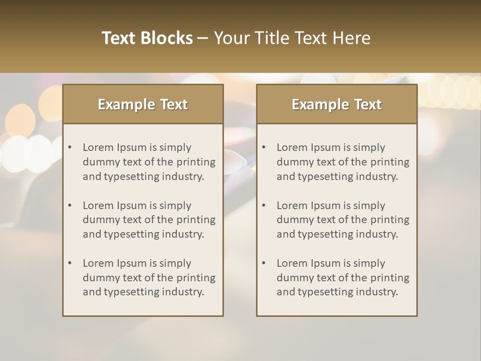 A Person Using A Cell Phone In A City At Night PowerPoint Template
